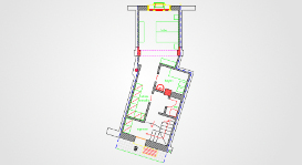 Appartamento D - 101Mq complessivi - Planimetria Piano Terreno